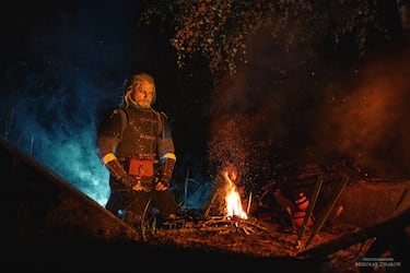 Recrean el primer The Witcher con gráficos de Wild Hunt