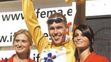 <b>NUEVO LÍDER. </b>El australiano fue segundo y ahora lidera la general.