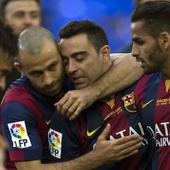 Mascherano: "Xavi necesita tiempo, pero está capacitado para levantar al Barça"