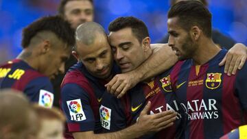 Mascherano: &quot;Xavi necesita tiempo, pero est&aacute; capacitado para levantar al Bar&ccedil;a&quot;