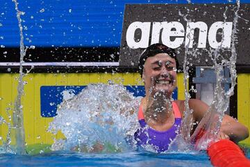 Mireia Belmonte ha conseguido la medalla de oro en los Mundiales de Natación de Budapest.