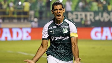 Jos&eacute; Sand, goleador de Deportivo Cali