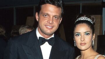 La noche en la que Luis Miguel acompañó a Salma Hayek a los Premios Oscar