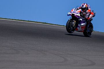 El piloto madrileño de Ducati fue segundo en la carrera al sprint.