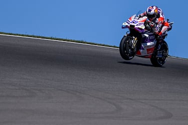 El piloto madrileño de Ducati fue segundo en la carrera al sprint.