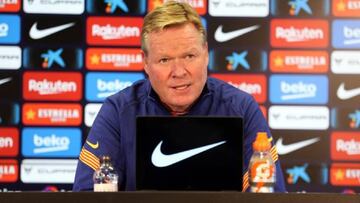 Koeman y las cuentas: "No sé si la plantilla ha cobrado este mes..."