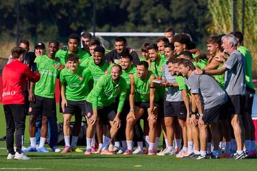 Alineación posible del Girona ante el Getafe en LaLiga EA Sports