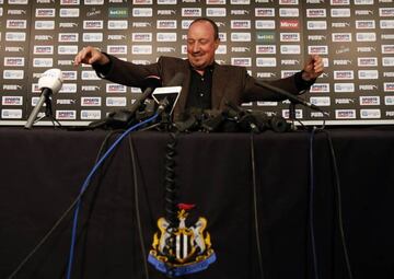 Rafael Benitez was in bouyant mood during the pre-macth press conference but couldn't have imagined what would play out.
