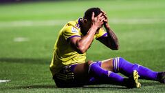 Darwin Machis, durante el partido contra el Tenerife.