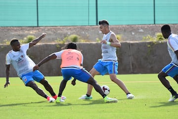 14 jugadores hicieron parte del segundo entrenamiento de Colombia en Murcia de cara a los amistosos ante España y Camerún el 7 y 13 de junio respectivamente.