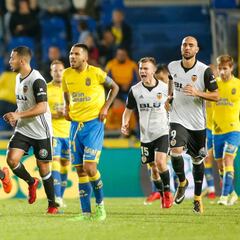 Rodrigo da vida al Valencia y reduce el 'efecto Paco Jémez'