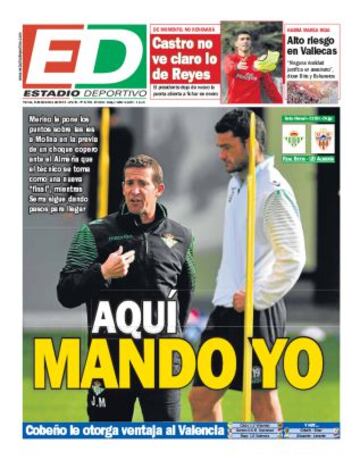 Portadas de la prensa deportiva