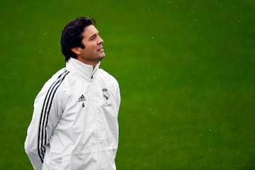 Solari's first day as Real Madrid coach.