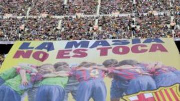 La Defensa. Primero, el club se aferró a la calidad de la Masia.