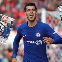 Morata, rey de Inglaterra: “¿Quién necesita a Diego Costa?”