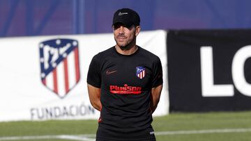 Simeone: "Nosotros intentamos ganar y buscamos ese camino"