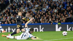 Arda Güler marca el gol que le dio al Real Madrid la victoria contra la Real Sociedad en el partido de LaLiga EA Sports.