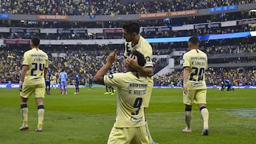 during the game America vs Morelia, corresponding to Semifinals second leg match of the Torneo Apertura 2019 of the Liga BBVA MX, at Azteca Stadium, on December 08, 2019.
<br><br>
durante el partido America vs Morelia, correspondiente al partido de Vuelta de las Semifinales del Torneo Apertura 2019 de la Liga BBVA MX, en el Estadio Azteca, el 08 de Diciembre de 2019.