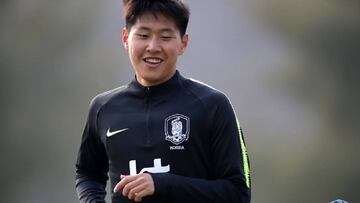 Kang-In Lee, jugador del Valencia y de Corea del Sur