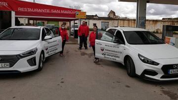 El Extremadura cede sus vehículos oficiales