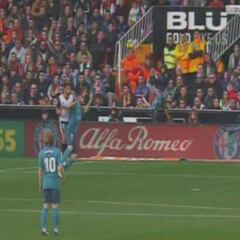 Acierto arbitral en el segundo penalti a favor del Real Madrid