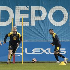 El Depor respira, Lucas Pérez y Mella estarán ante el Sabadell