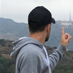 Cesc Fábregas, un paparazzi en Hollywood