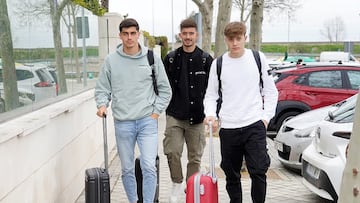 Juanlu, Kike Salas y Jesús Rodríguez.