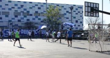 Fútbol tras el Tsunami en Caleta Tumbes