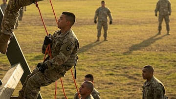 First Lt. Gabrielle White, a West Point graduate became the only woman to complete the Complete Army’s 3-Day Best Ranger Competition.