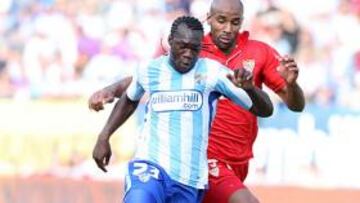 El Sevilla, con rumbo hacia la Champions, deja tocado al Málaga