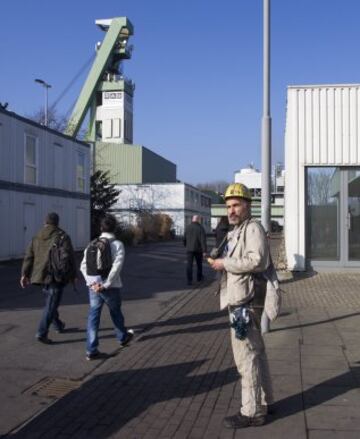 AS compartió una jornada de trabajo a 1200 metros de profundidad con los mineros de Bottrop.