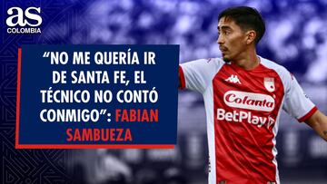 En esta entrevista, Fabian Sambueza habló de su paso por el futbol colombiano, sus alegrías y frustraciones en Santa Fe y Junior, su hazaña en Bucaramanga y su futuro.