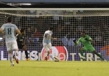 1-0. Nolito anotó el gol de la victoria en el 90'.