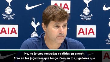 Pochettino cierra la puerta al mercado de invierno