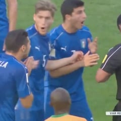 Chapuza histórica del VAR: ¡roja surrealista a un italiano!