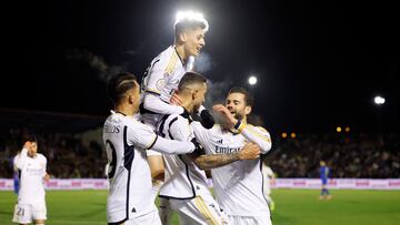 06/01/24 COPA DEL REY PARTIDO DIECISEISAVOS
ARANDINA - REAL MADRID
GOL 0-1 JOSELU PENALTI ALEGRIA 