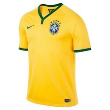 Brasil vendrá a Copa América con la misma camiseta con la que disputó el Mundial. Tradicional amarillo y cuello verde.