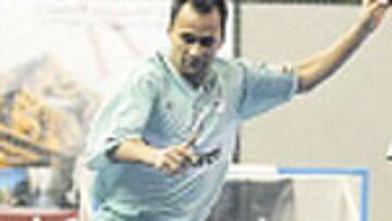 Marquinho en acción.