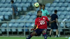 Renato Sanches del Lille OSC durante un amistoso.