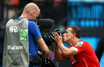 Gol de Xherdan Shaqiri. 0-1.