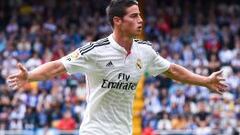 James, por primera vez ante un club italiano en partidos UEFA