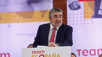 Rodríguez Uribes, el pasado día 30 en la presentación de Team España.