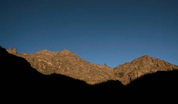 El Toubkal es el punto más alto del norte de África,c on 4167 metros de altura.