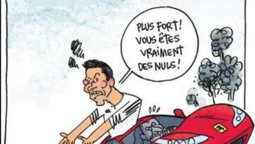 Viñeta de L'Equipe.