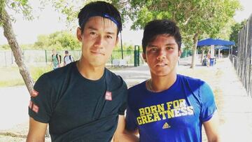 La joven promesa chilena que entrena con Kei Nishikori