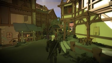 Así se vería The Witcher 3 con gráficos de Nintendo 3DS