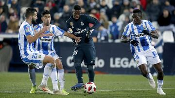 Zidane, sobre el partido del lunes ante el Legan¨¦s: "Me hubiera gustado jugar s¨¢bado o domingo"