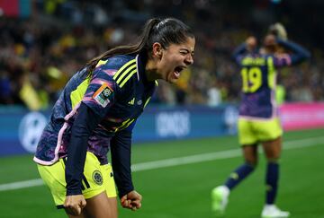 Colombia y Jamaica se enfrentaron por los octavos de final del Mundial Femenino de Australia - Nueva Zelanda 2023 en el AAMI Park de Melbourne. 