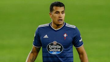 Jeison Murillo durante un partido con Celta.